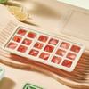 Ice Cube Mold with Lid And Storage Box Press-Release Ice Cube Tray for Freezer BPA-Free Odorless Food Grade Plastic Ice Maker for Home Party