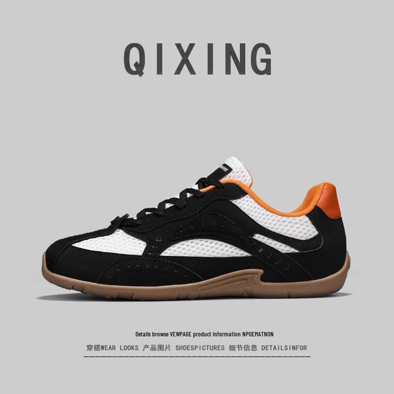 Retro European & American Fashion Men's Non-Slip Low-Top Casual Shoes - 'Forrest Gump' Wear-Resistant Sports Flats