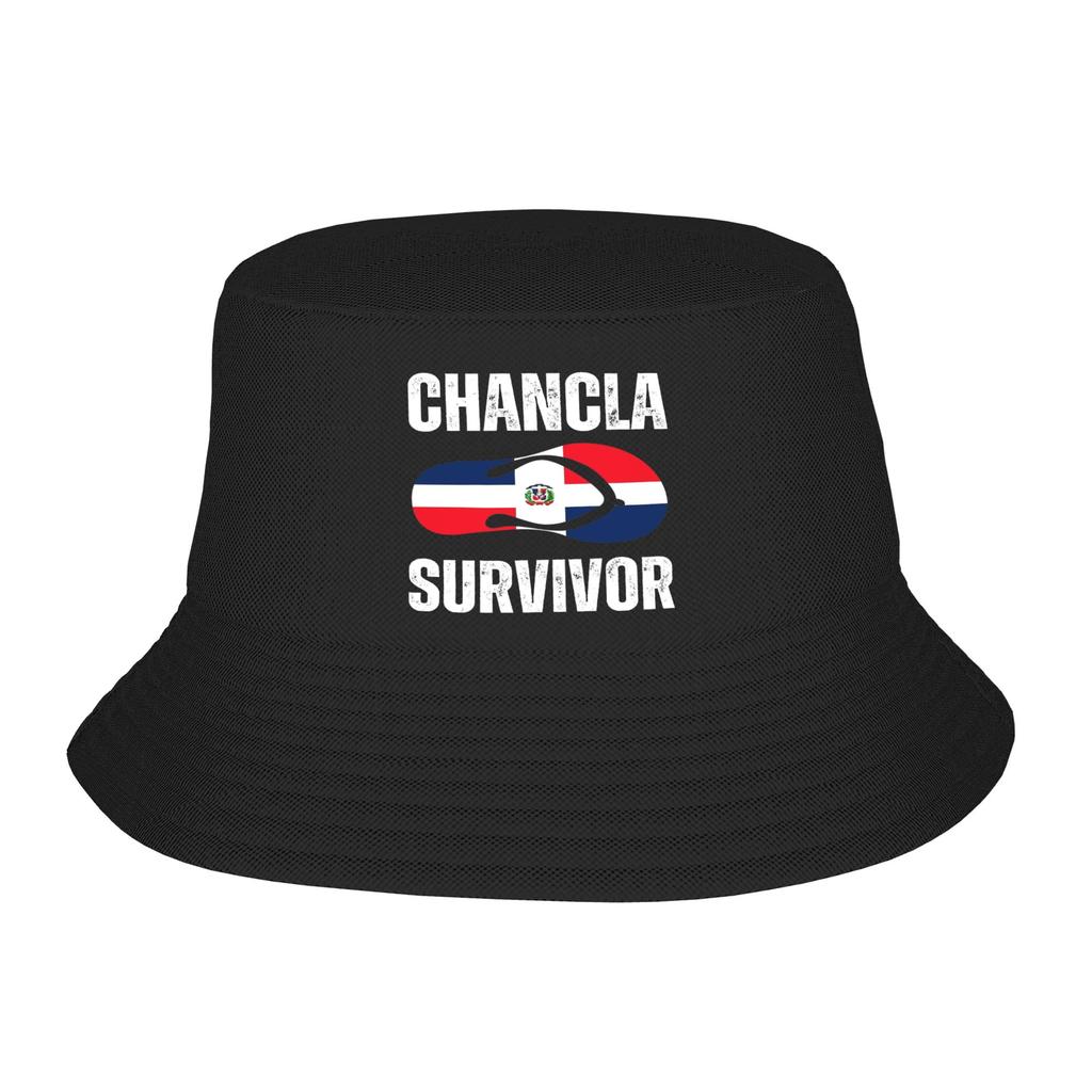 Dominican Republic Flag Hispanic Heritage Bucket Hat For Men Beach Floppy Hat Street Foldable For Camping Fishing Caps Bob Hat