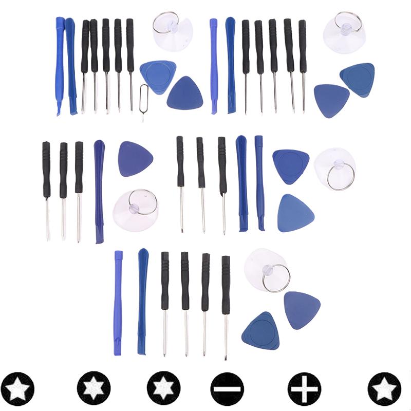 Kit instrumente de reparare manuală Deschidere bară de levier Ecran Demontare 6/8/9/10/11 buc Set de șurubelnițe Instrumente de reparare pentru Ip Samsung Huawei
