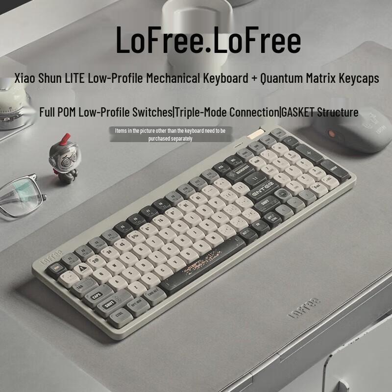 LOFREE Flow Lite 100-Key Low-Profile AI Mechanical Keyboard