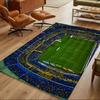 Soccer Stadium Night Match Portable Floor Mat Soft Plush Non-slip Bottom All-season Home Use Minimalist Modern Style Wedding Party Gift