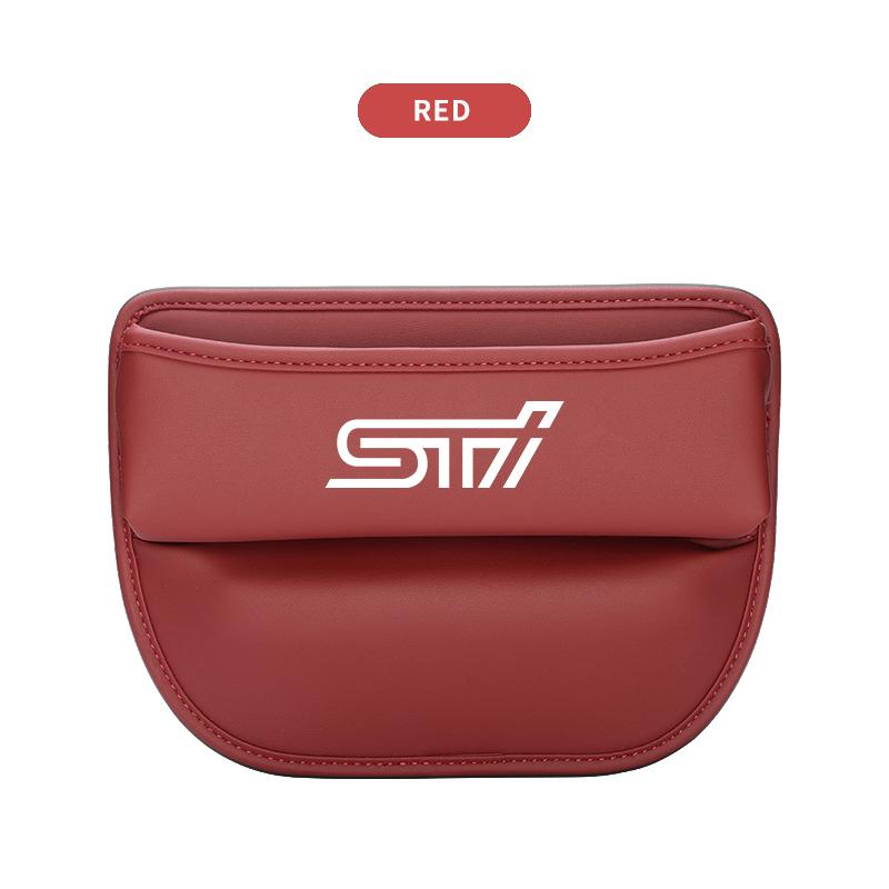 1Pcs Car Gap Storage Box Auto Interior Leather Organizer For Subaru BRZ Outback WRX Ascent Levorg Forester XV Crosstrek Impreza Y17