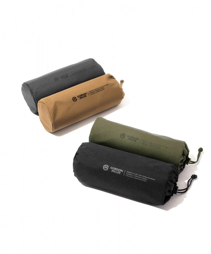 GORDON MILLER Cordura Front Seat Covers, Waterproof, Durable, Stain-Resistant, Universal Fit, Easy Installation, Coyote Beige, 01642440