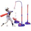 Baseball Toy Pitching 6 Sports Baseball for Kids Batting Automatic Baseball Practice Gift Set, Bat, Machine, Balls, Game, Indoor/Outdoor, Kids,
