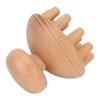 Wood Head Massager Octopus Shape Remove Discomfort Reduce Stress Head Massage Tool for Headache