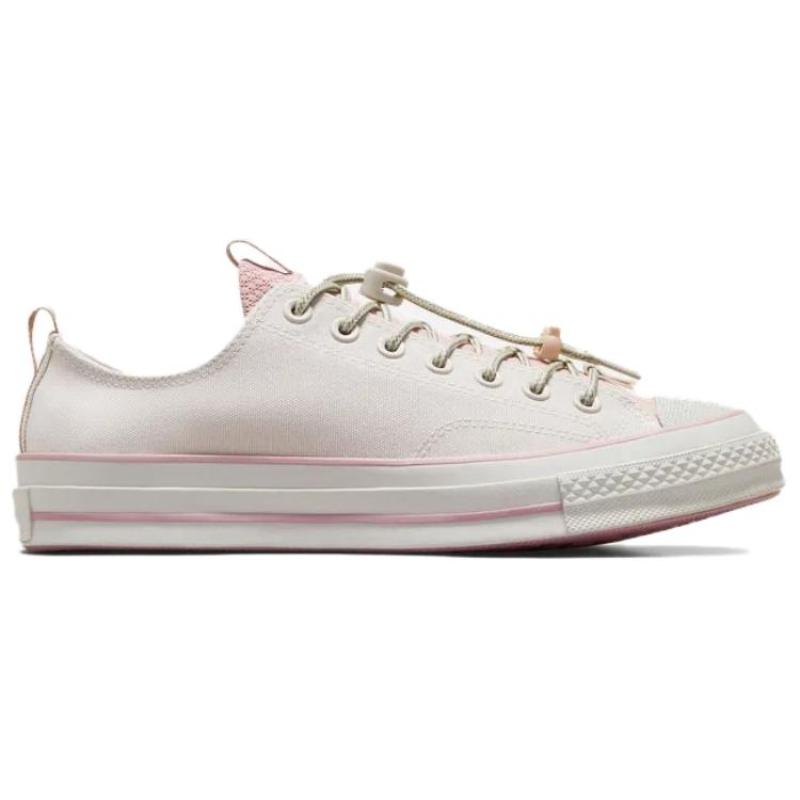 Converse Chuck 70 Versatile Low-Top Espadrilles Unisex White Pink