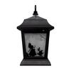 Takasho Solar Light Outdoor Alice Silhouette Lantern Black Garden Light Outdoor Indirect Lighting Waterproof Alice in Wonderland Resin/Glass/Steel TA-