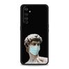 Cartoon Statue Abstract Art Case For Realme C67 C63 C55 C53 C35 C25 C21 GT 2 3 5 6 10 11 12 13 Pro Plus 5G Soft TPU Phone Cover