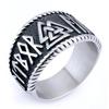 Viking Warrior Ring Norse Rune Ring for Men Unique Norse Mythology Jewelry