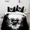 3D Print Tokyo Ghoul Kaneki Ken Bedding Set Duvet Cover Pillowcase Comforter King Queen Size Anime Theme