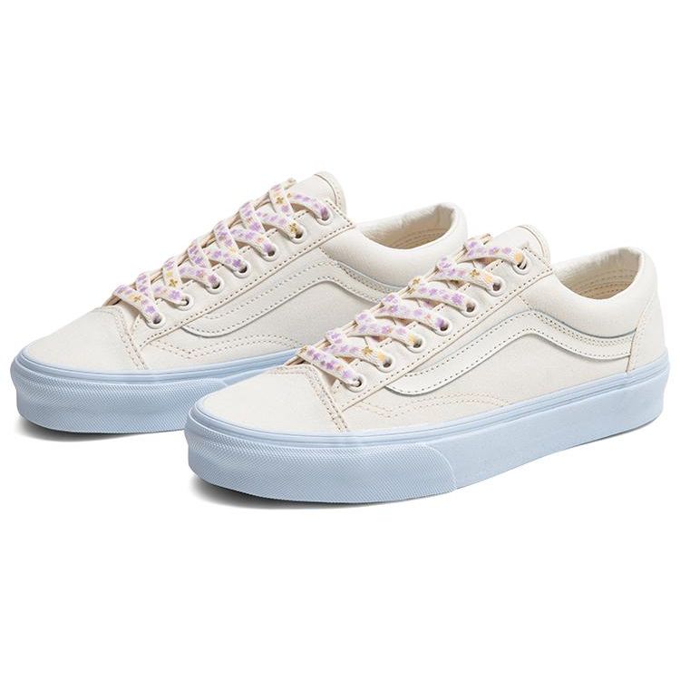 Vans Unisex Style 36 White Sky Blue VN0A54F6CEI