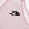 The North Face Logo Embroidered Mesh Vest Women Vests Pink NV5VR33A