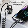 Usams Ład. Sam. C37 1Xusb+1Xusb-C 60W +Kabel Usb-C 30W Pd+Qc Fast Charge Czarny/Black Cc192Cc01 (Us-Cc192)