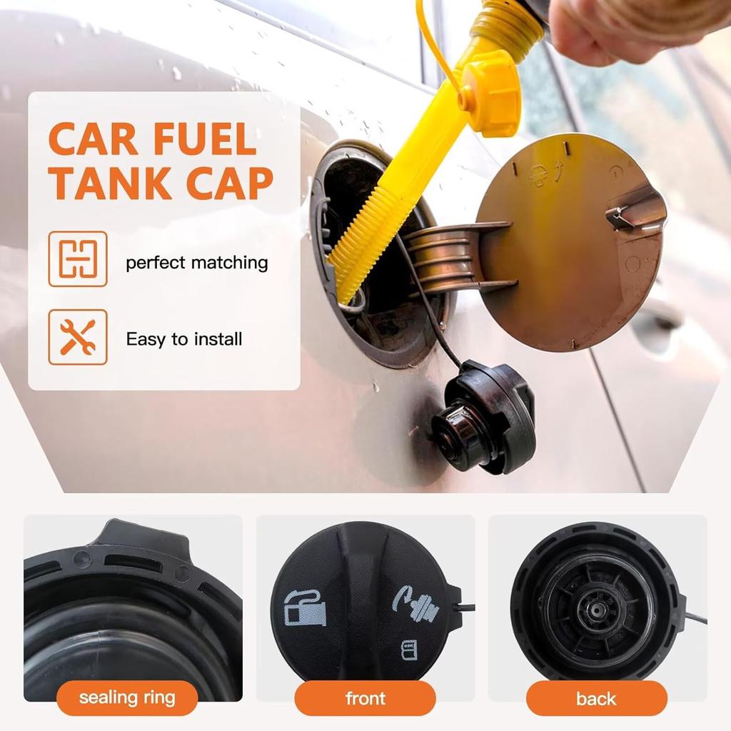 Fuel Gas Cap GT261 19207873 Fit for Buick LeSabre 1998-2005 for Park Avenue 1998-2005 for Rendezvous 2002-2005 for Rainier 2004 Gas Cap Fuel Cap Fuel