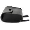 Universal Motorcycle PU Leather Front Handlebar Tool Bag Luggage Saddle Bags