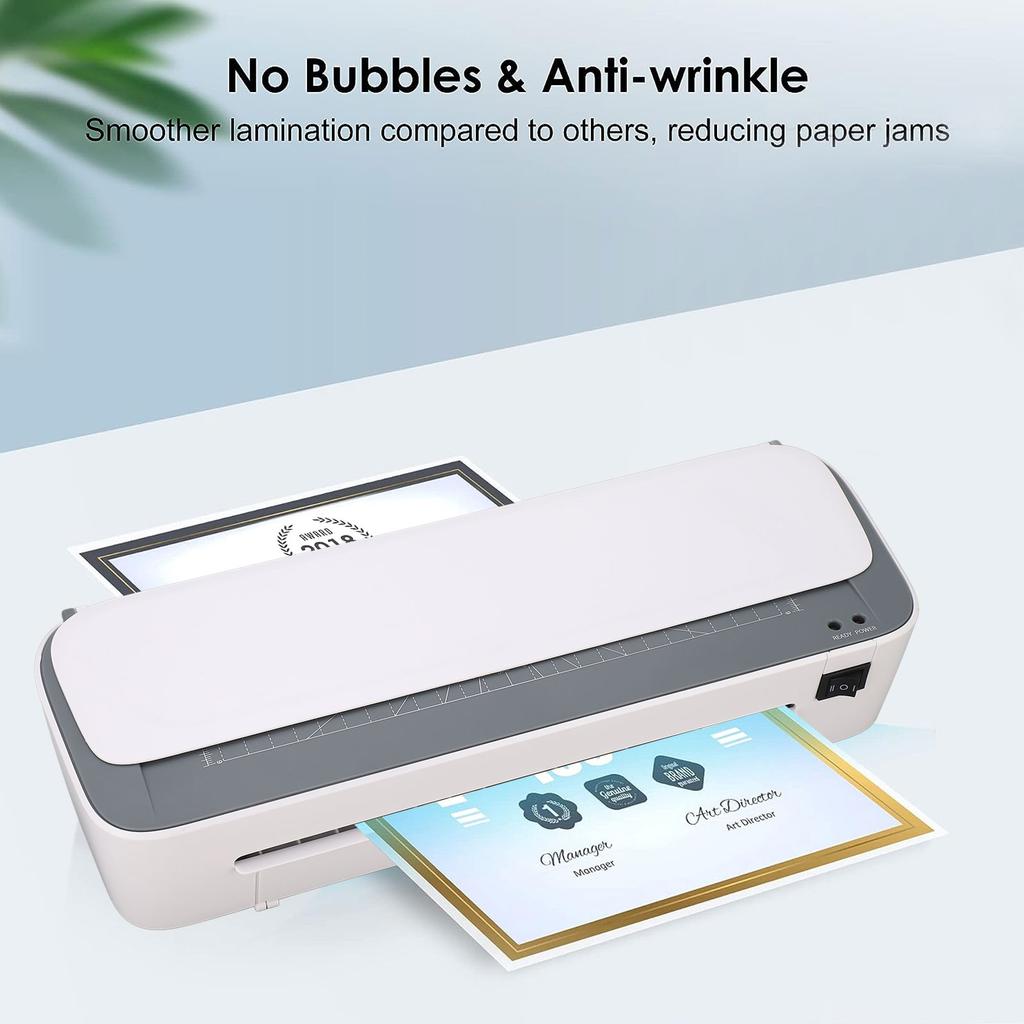 A4 Laminator Machine Time Saving Safe Prevent Bubbles 4 In 1 Thermal Laminator Machine Strong W/ Corner Rounder for School
