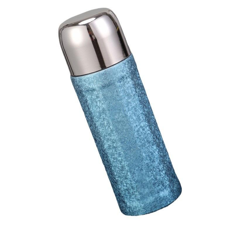 New Double-layer Vacuum Pure Titanium Thermos Cup Tea Separation Portable Cold Thermos Cup
