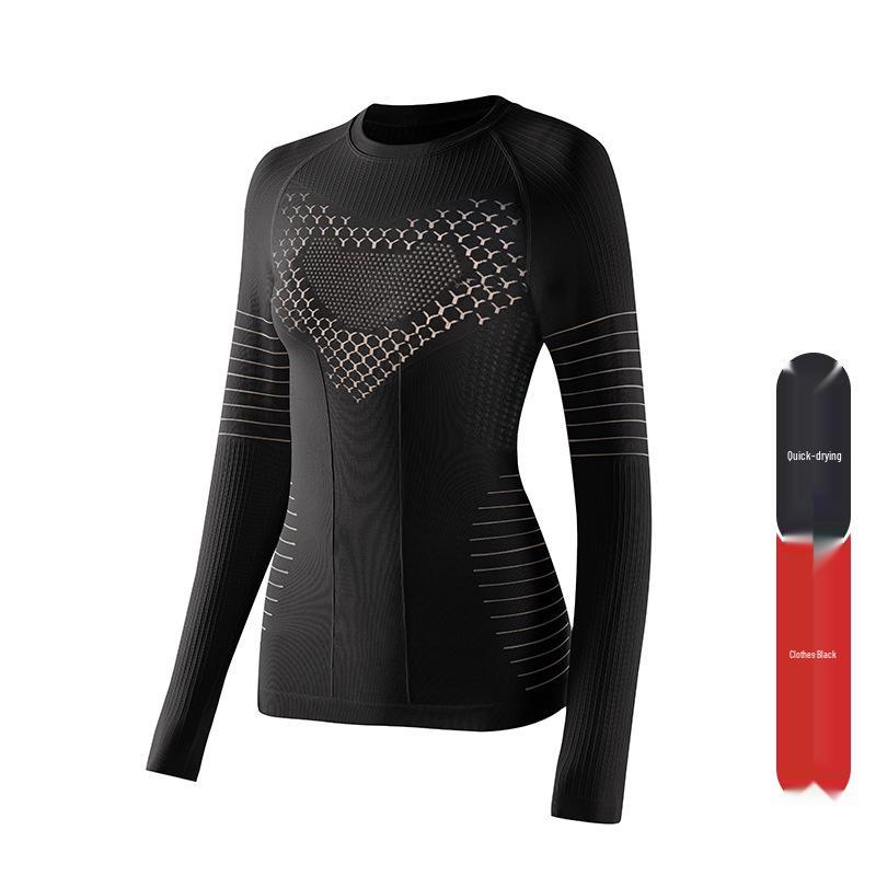 X-BIONIC Women's Skiing Compression Underwear Set - Sweat-Wicking, Quick-Drying, Warm, and Tight.