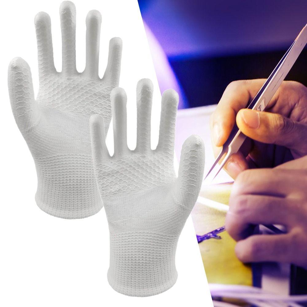 

Рабочие перчатки с рисунком ананаса, защитные перчатки с полиуретановым покрытием на ладонях, защитные перчатки, электронные