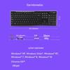 Logitech K270 Wireless Keyboard