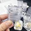 Disposable Acrylic Inner Trays 100-Pack for Mini Cup Palettes, Resin Epoxy Craft Coloring Tools, Silicone Molds, 3.7x3x1cm