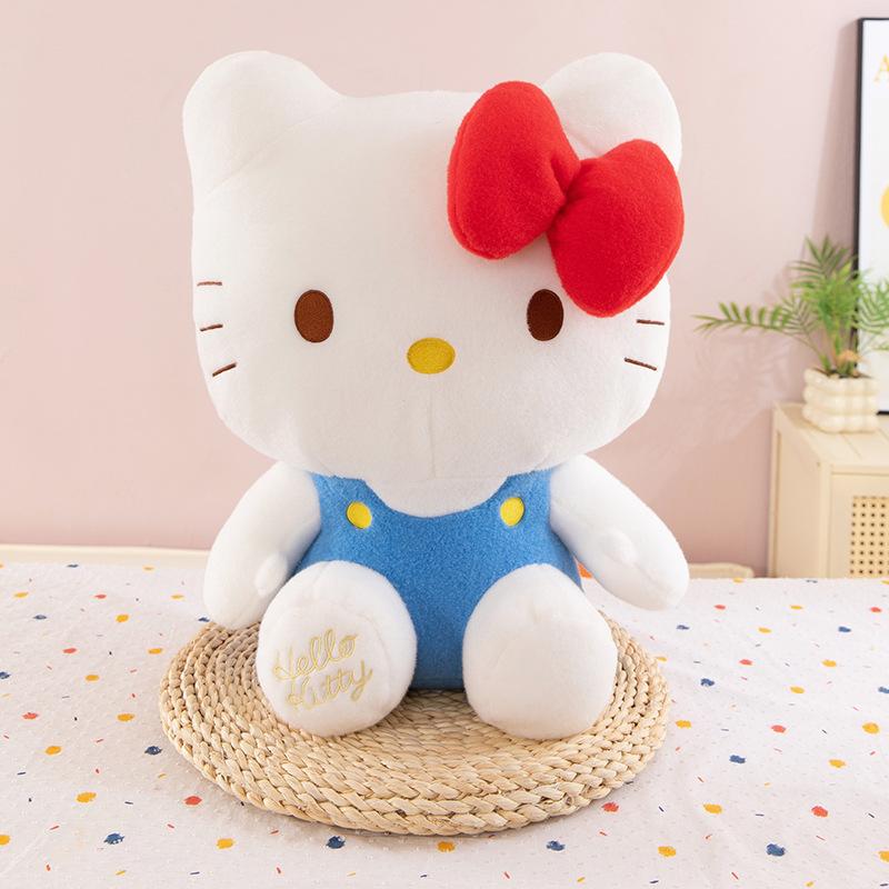 Dopamine Hello Kitty Plush Toy Bow Kt Cat Doll Doll Girl Valentine's Day Gift