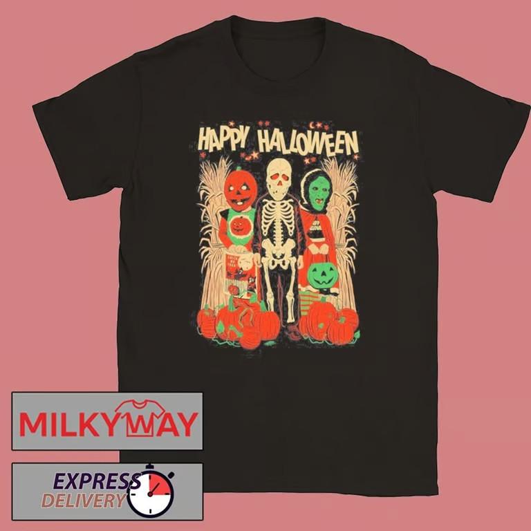 Fright Rags Happy Halloween T-Shirt Unisex T-Shirt L