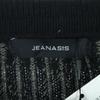 Unused JEANASiS Long Sleeve Knit Jacket F Gray Women Used
