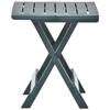 Table pliable de jardin - vidaXL - Vert - 45x43x50 cm - Design élégant - Pliable