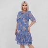 2025 Spring/Summer Women's Off-the-Shoulder Print Dress