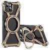 For iPhone 14/13 Bumper Cases Borderless Metal Frame Cover Compatible with MagSafe Kickstand