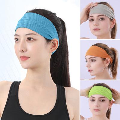 Sports Headband for Men Women Non-Slip Moisture Wicking Stretchy Athletic Sweatband for Sports Running Yoga Workout Fitness