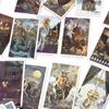 Terra Volatile Deluxe Silber Tarot Geschenkset mit lasergeprägtem Hardcover.
