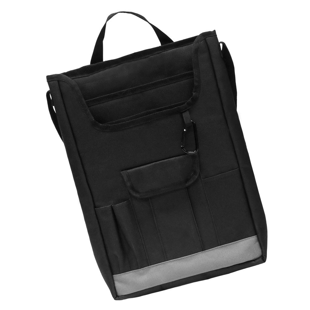 Backseat Organizer Back of Seat Car Organizer Bag Vehicle Accessories Storage Bag Black