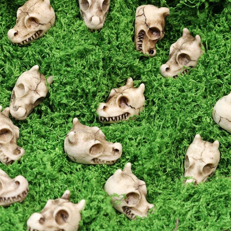 20Pieces Dragon Bone Skulls for Creative Halloweens Decoration and Spookys Event Planning