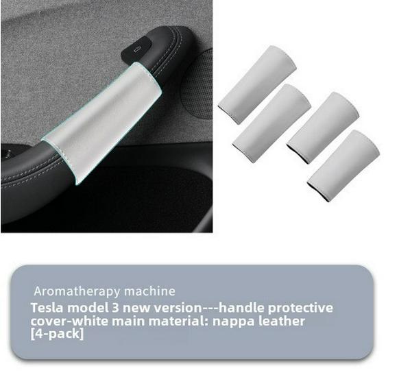 Tesla Model Y/3 Sitz-Anti-Kick-Pad und Armlehnenbox-Hinterabdeckung