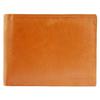 Excellanc Brown Leather Horizontal Chic Men's Wallet