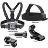Chest Belt Head Strap Mount Action camera  for GoPro Hero 12 11 10 9 8 Eken H9 Sjcam Insta360 DJI Osmo Action Camera Accessories