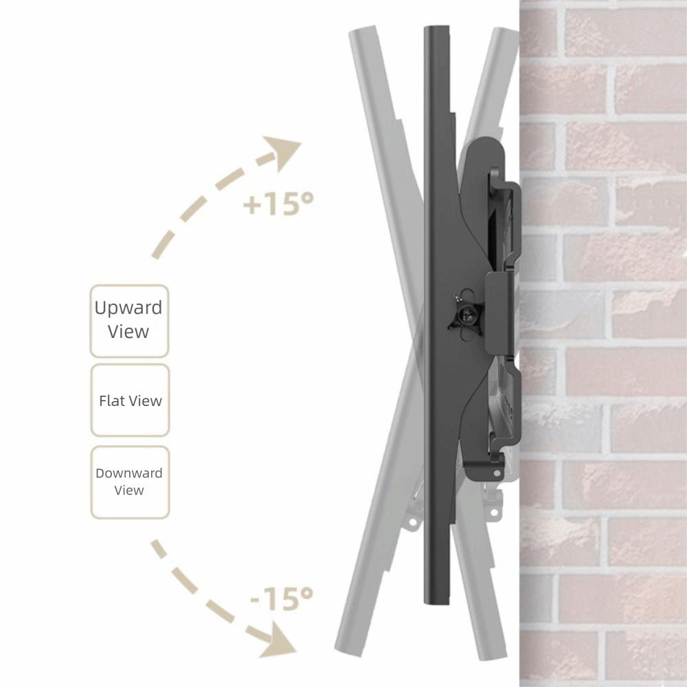 Fixed Mount TV Wall Mount Fixed Metal LCD Mount Stable Universal TV Bracket  Living Room