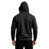 Men's Color Athletic Pullover Hoodie with Zip Arm Pockets, Casual Sweatshirt for Fall Winter