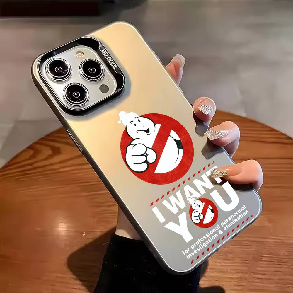 G-Ghostbusters Phone Case Color Silver Shell For IPhone 17 16 15 14 13 12 11 Pro Max Plus