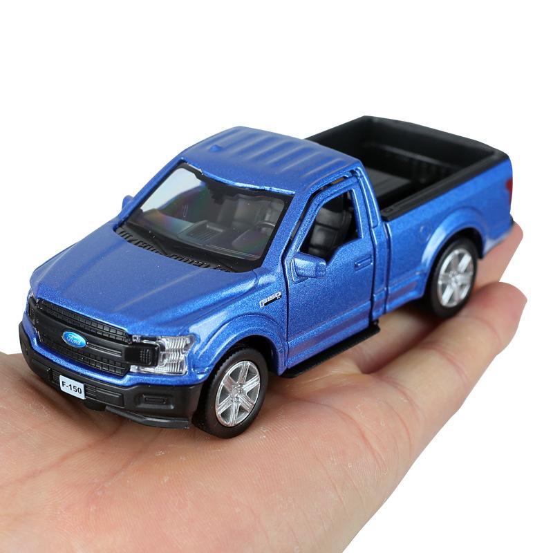 fsbn3 1/36 Ford Bronco Mustang GT F-150 Toy Car Model For Children RMZ CiTY Diecast Metal Miniature Pull Back Collection Gift Kid Boys