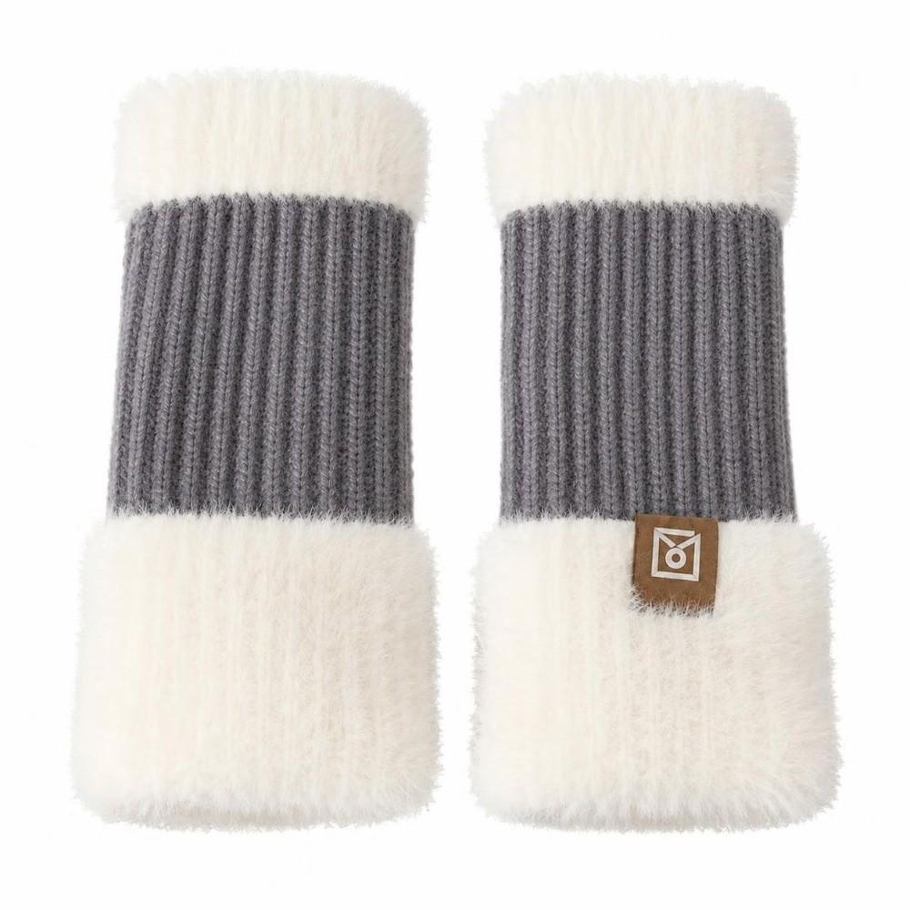 1pair Plush Women's Winter Gloves Touchscreen Thermal Gloves New Handwear Outdoor Cycling