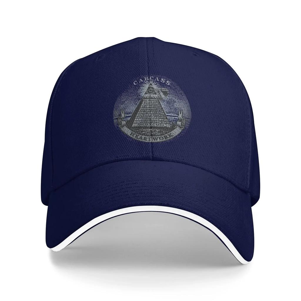 Carcass Band Baseball Cap Heartwork 1993 Tennis Skate Adjustable Hip Hop Hats Female Male Casual Design Baseball Caps