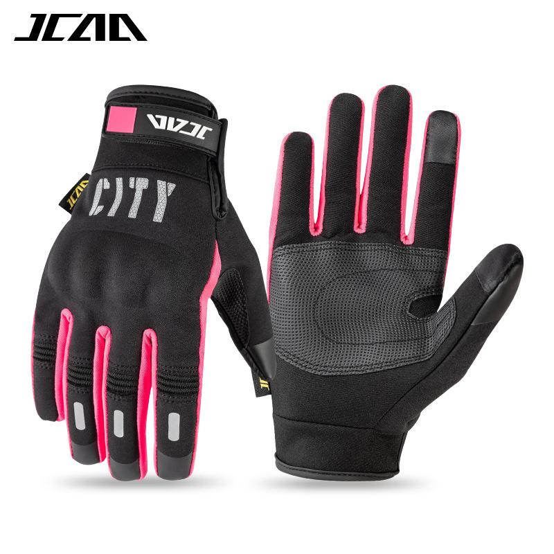 

Men s & Women s Motorcycle Gloves: Great Value Windproof Anti-Fall for Spring/Autumn City Riding Mild Weather Protection XXL рожевий