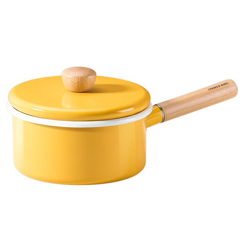 

Эмалированная молочная кастрюля Cooker King