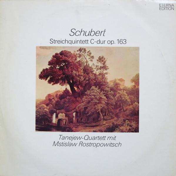 

LP Record FRANZ SCHUBERT TANEYEV QUARTET Streichquintett Cdur Op. 163 826359 Melodia Eterna 1973 Germany Classical Used