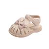 Summer Baby Girls Sandals Bowknot Sweet Pink Princess Toddler Shoes Flat Soft Sole Kids Shoes Fashion Casual Beach Sandalias