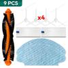 Compatible for Tefal Rowenta Explorer 20 40 45 50, Isweep X3 Accessories Main Brush Filter Side Brush Mop Colth